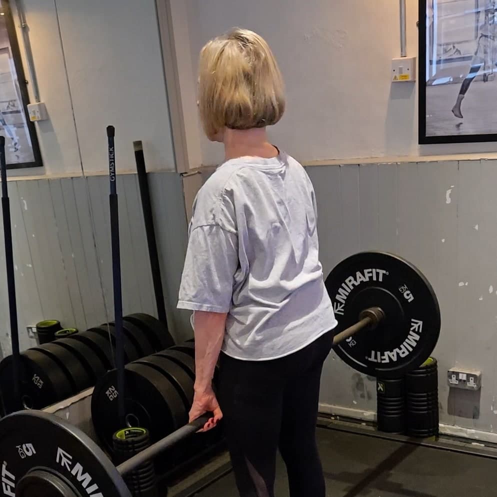 Suzie. Deadlifting at 80. Stronger than she's ever been.